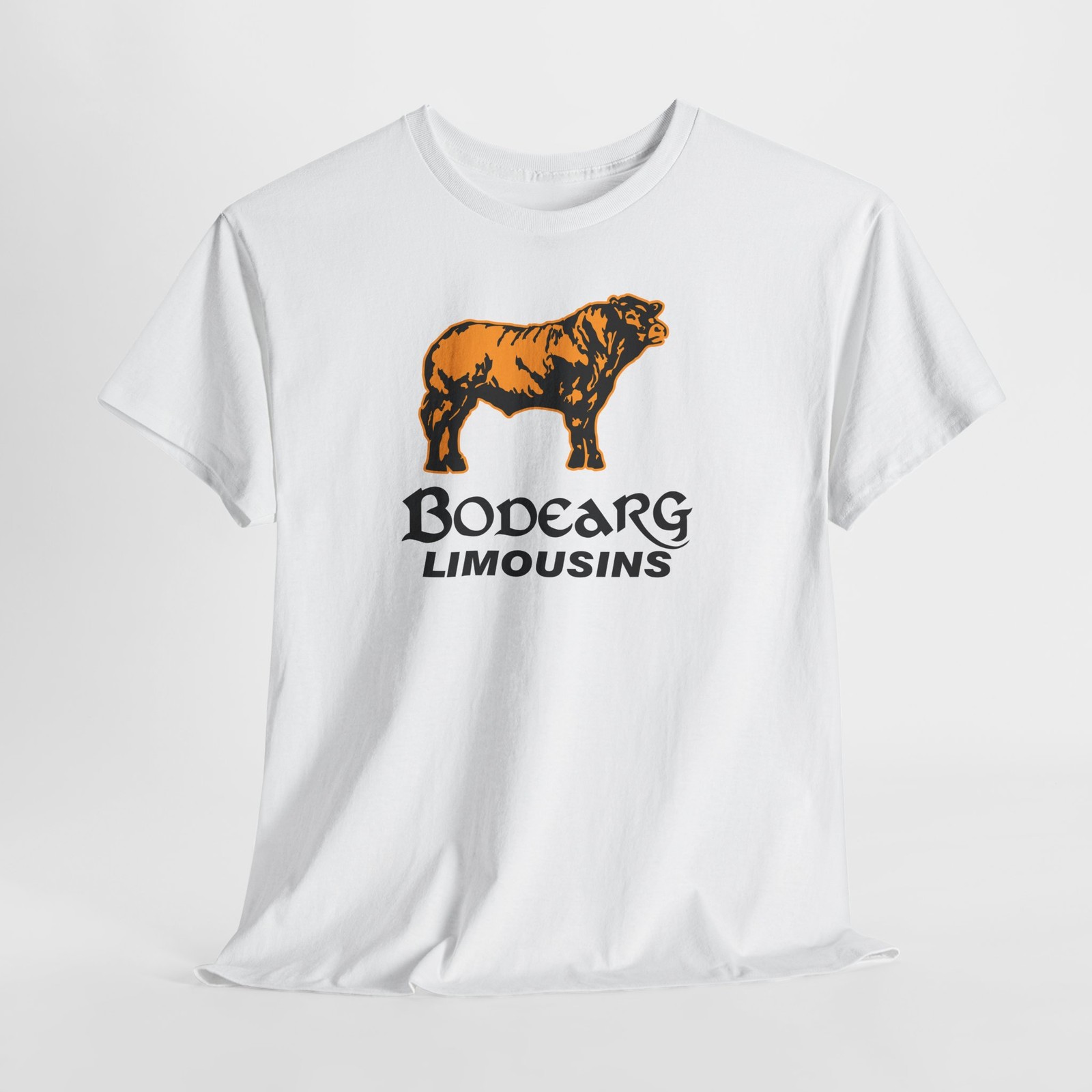 Limousin Cattle Illustration T-Shirt | French Beef Breed Tee
