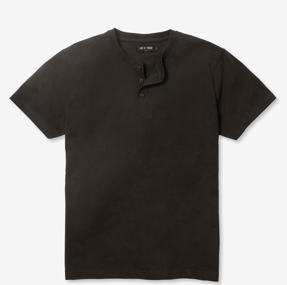 Sturdy Henley Tee-bestselling Sturdy Tee, the Sturdy Henley adds a 3-button.