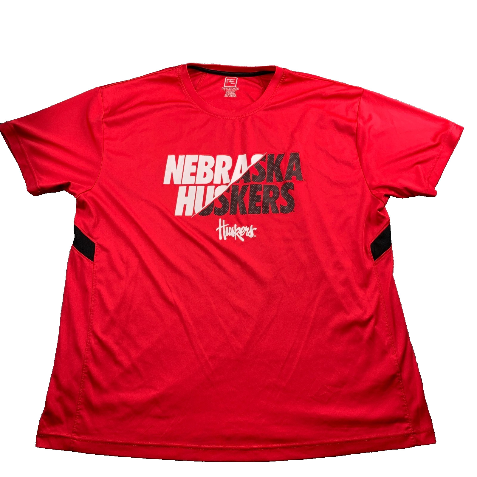 ProEdge Nebraska Huskers T-Shirt XXL Men’s Red Football Sportswear