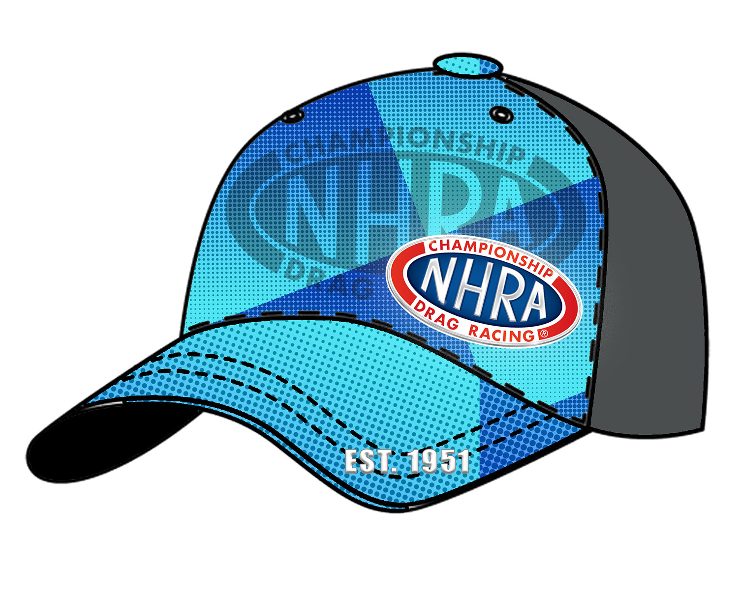 NHRA ONE SIZE CAP A OFFICIAL LICENCED PRODUCT *FREE SHIPPING *