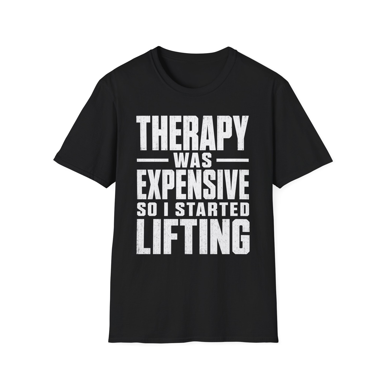 Funny Workout Gym T-Shirt Powerlifting Bodybuilding Activewear Motivational Tee