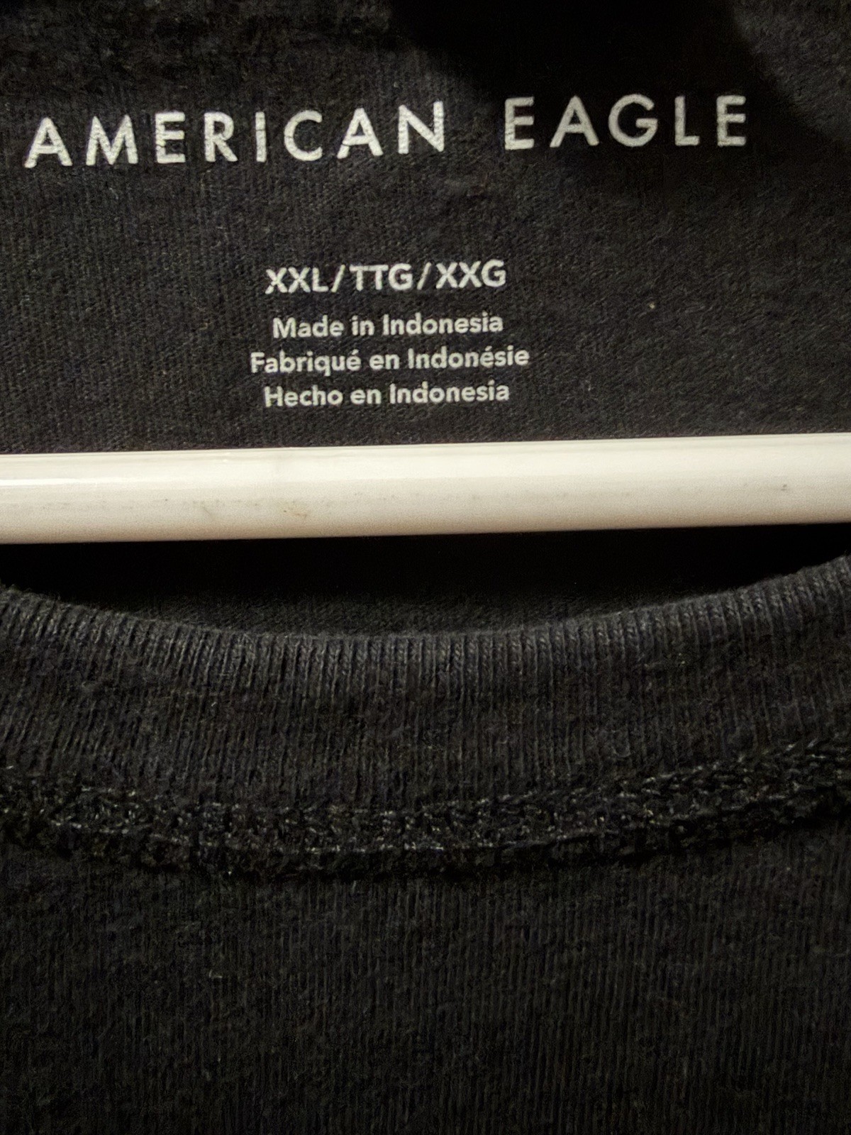 American Eagle Men’s 2XL Casual T-shirt With Reflective Logo