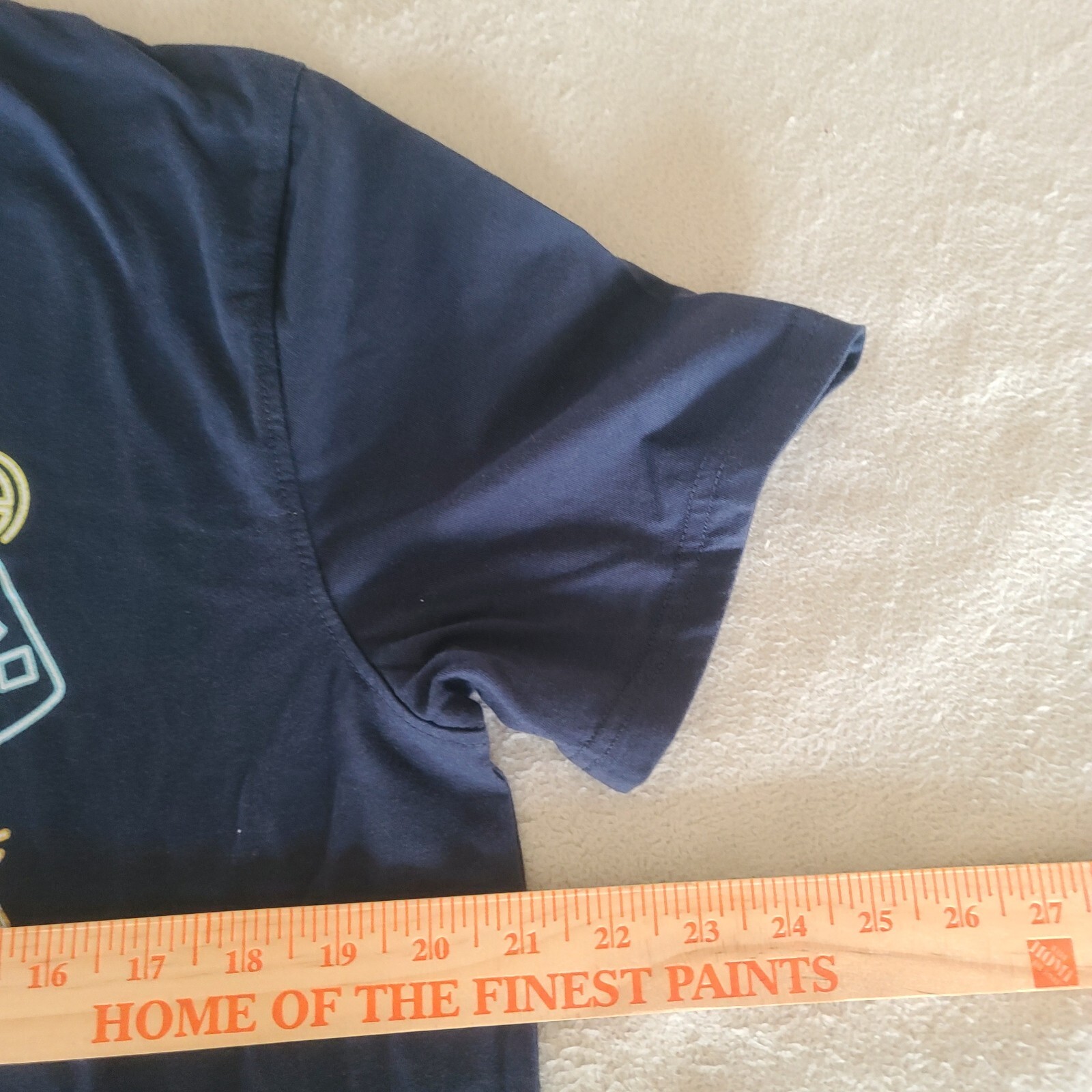 Chubbies Mens Large Navy Blue Taco Weekend Shirt