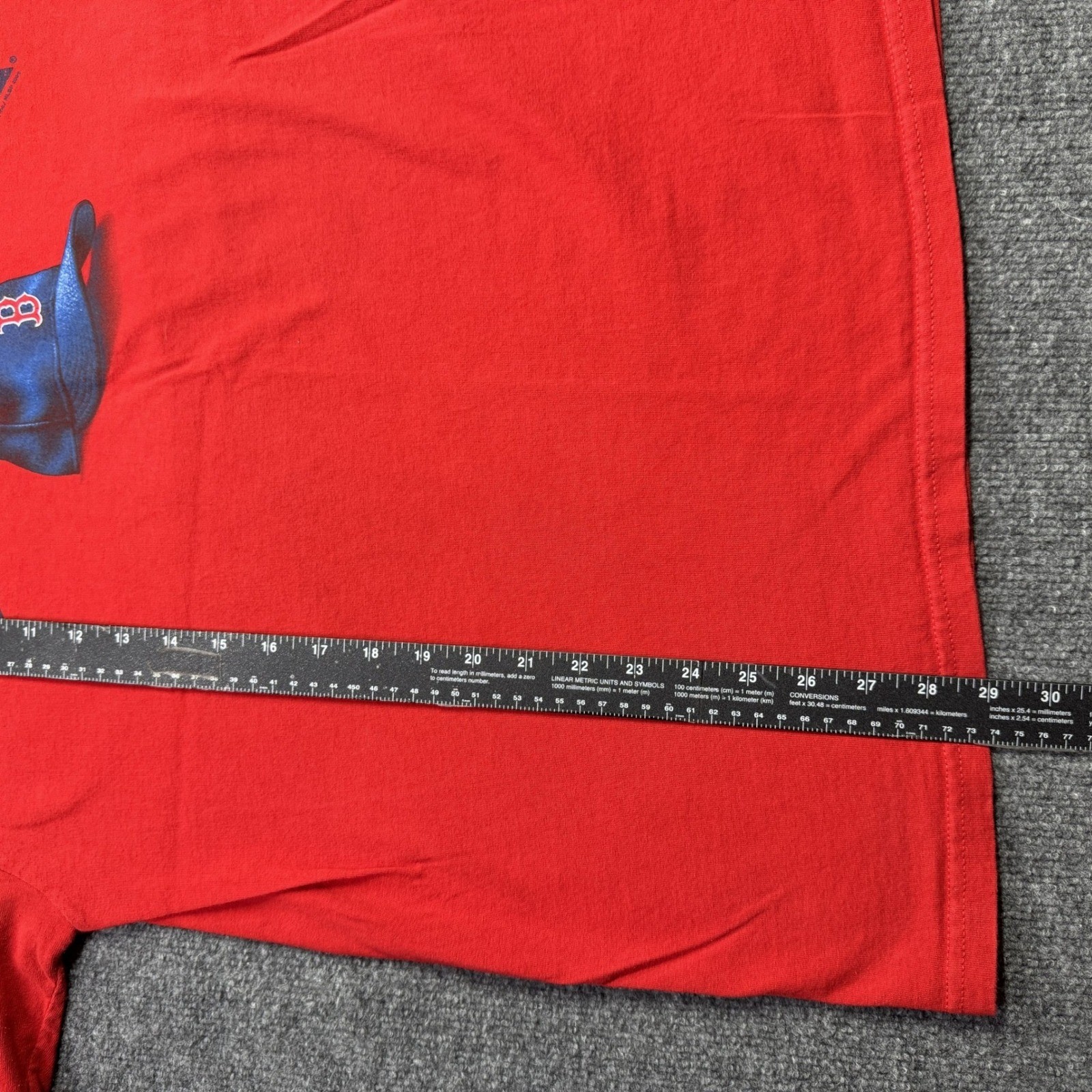 Boston Red Sox Genuine Merchandise T Shirt Mens XL Red MLB Baseball Fan Tee
