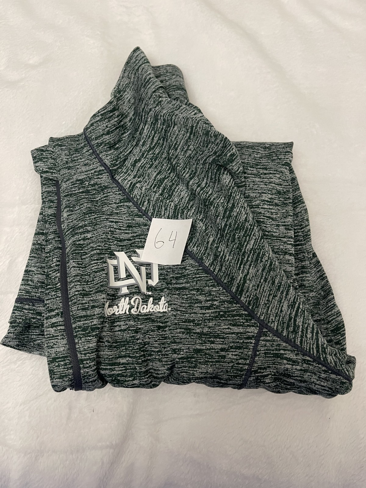 Under Armour Men Long Sleeve Semi-Fitted Heat Gear Size Medium Grey Green