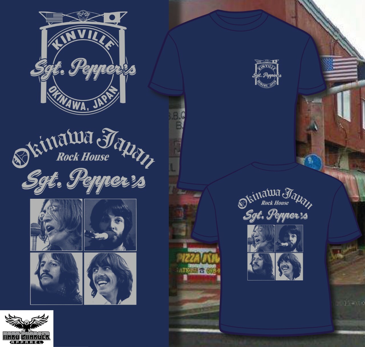 Sgt Pepper’s Rock House Kinville Naha Okinawa Japan T-shirt