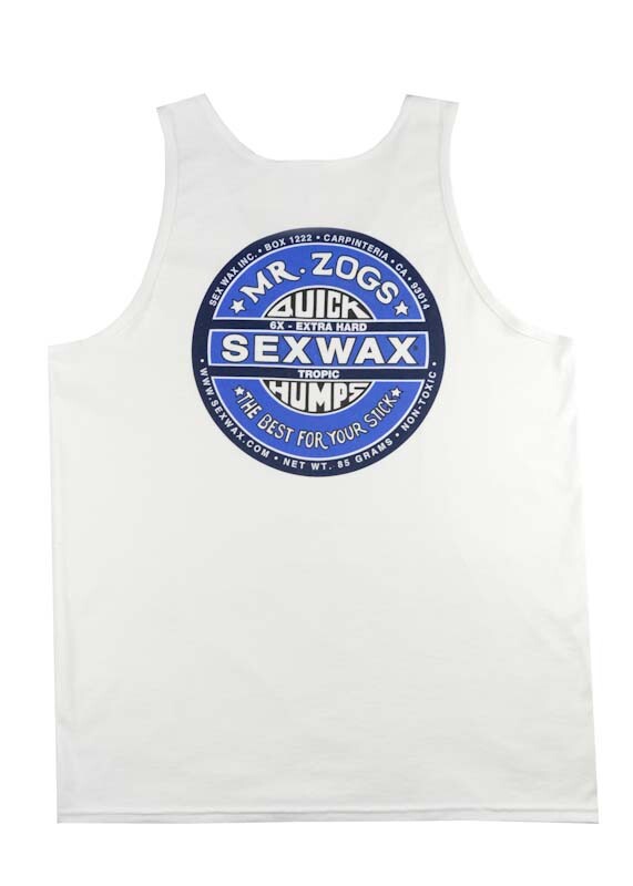 SexWax Tank Top Sex Wax Zog Surf Beach Spring Break Beach Tanktop 100% cotton
