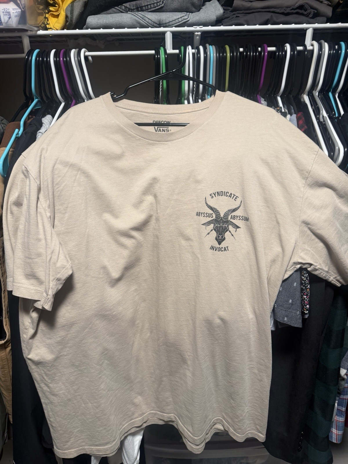 Defcon Group Vans x Syndicate Tshirt RARE XXL