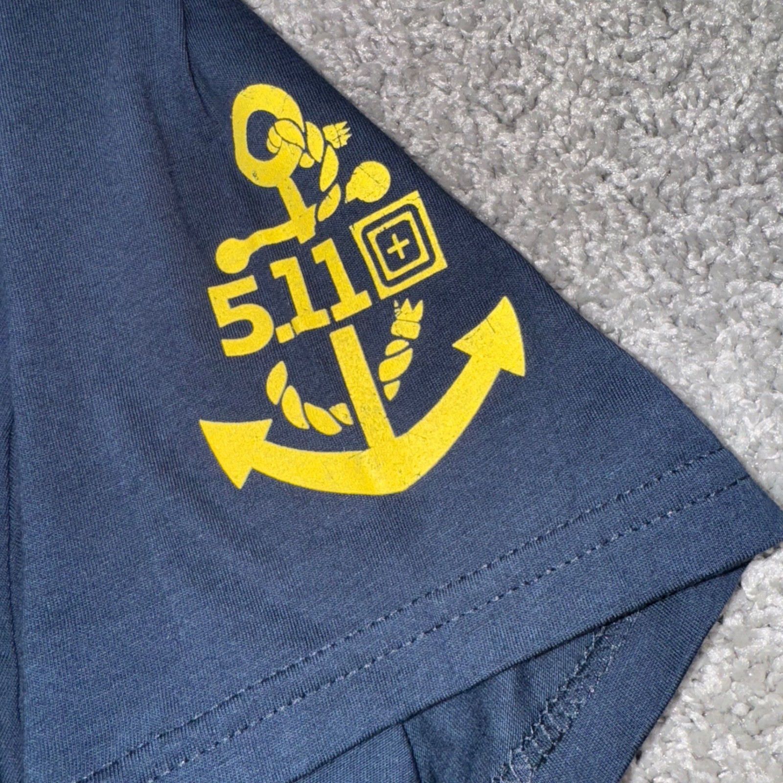 5.11 Tactical Navy Keep Calm Coming Home Dad Cotton Tee Shirt Mens XL NEW