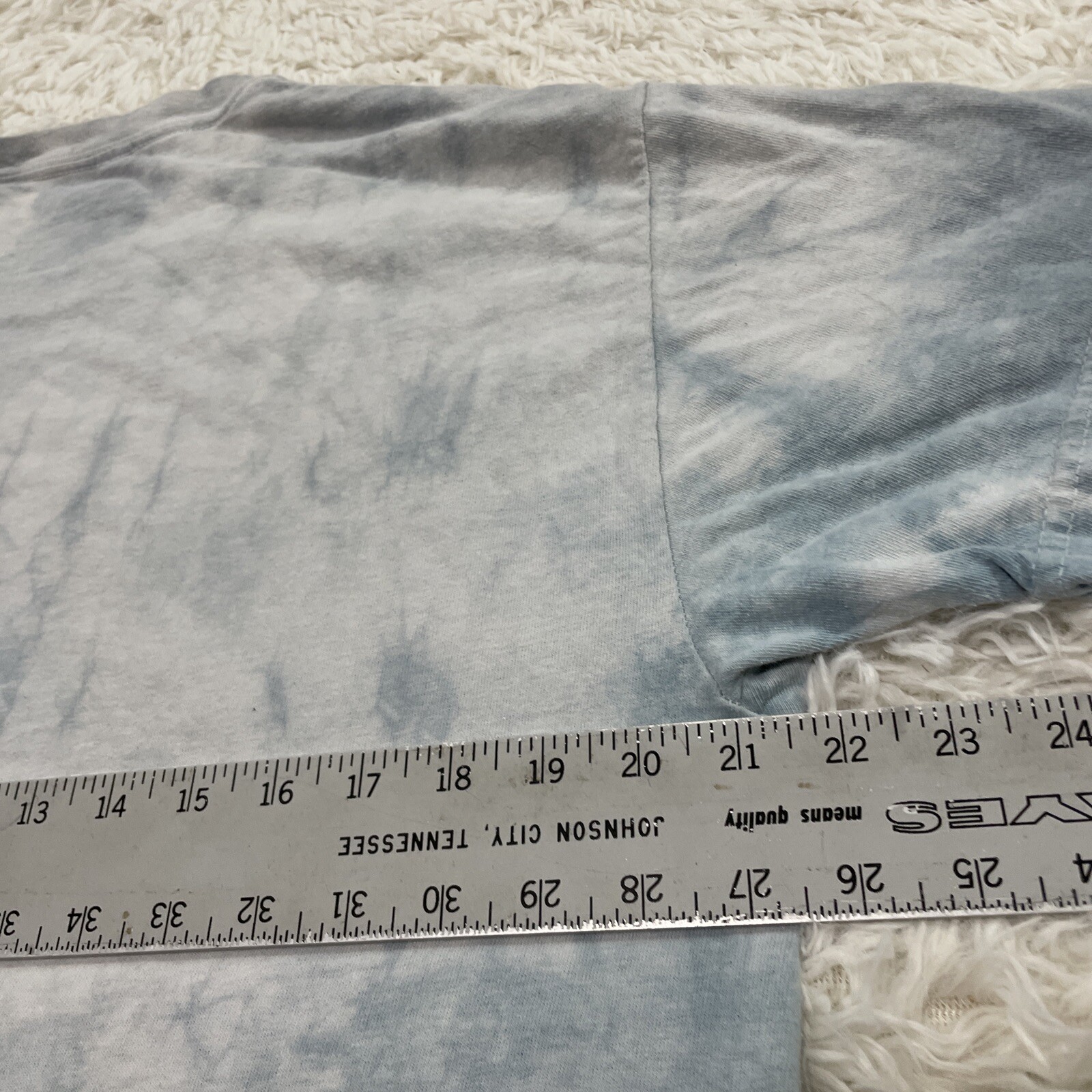PINK FLOYD Shirt Men S Blue Dark Side of the Moon Rock Music Spellout Graphic