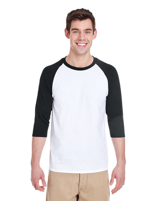 Gildan Adult Heavy Cotton 5.3 oz., 3/4 Raglan Sleeve TShirt – G570