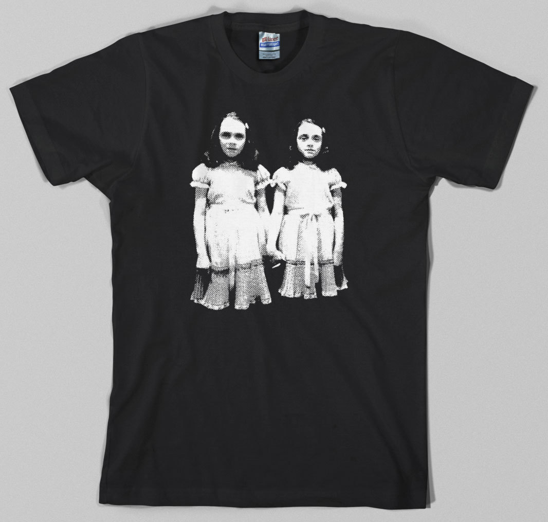 Shining Movie T Shirt Grady twins, red rum steven king Kubrick overlook hotel