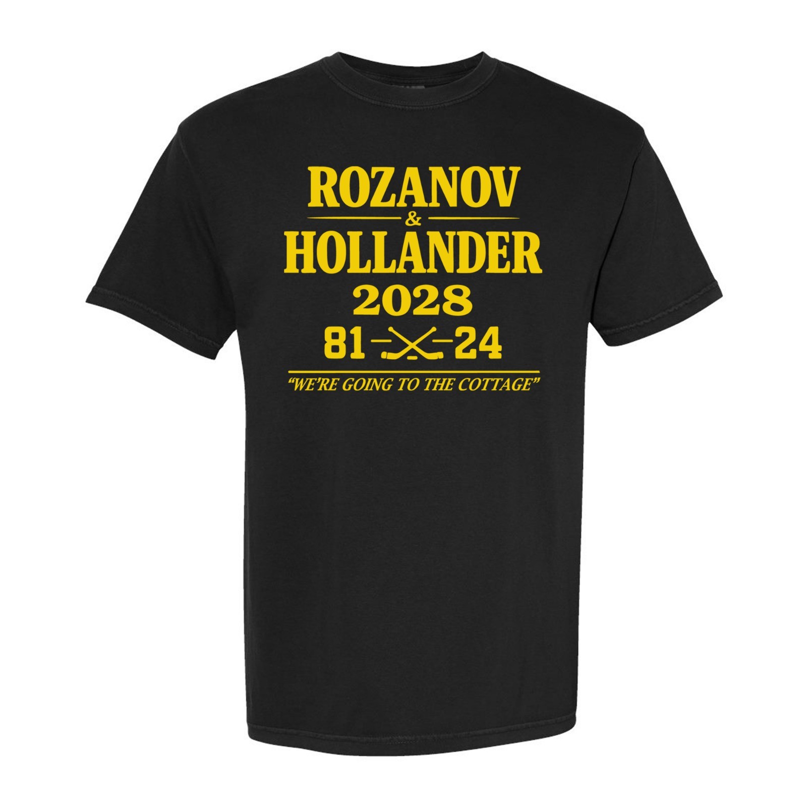 ROZANOV HOLLANDER 2028 Comfort Colors heated rivalry hockey tv show S-4x T-shirt