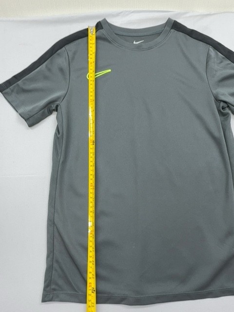 Nike Mens Grey Dri-FIT Soccer Jersey XL Short Sleeve Crew Neck