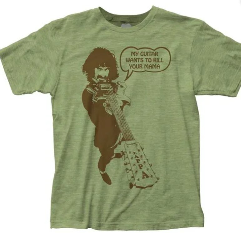 Frank Zappa Kill Your Mama Mens T Shirt