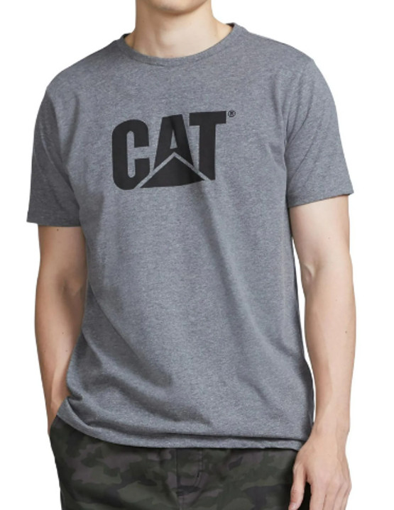 NEW Caterpillar Men’s CAT Logo Graphic Relaxed Fit T-Shirt Size Medium