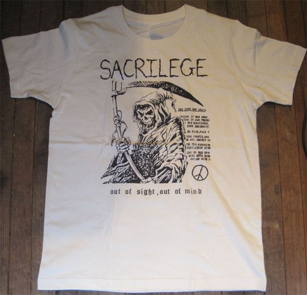 Collection Sacrilege band out of sides out of might Unisex Shirt All Sizes II398