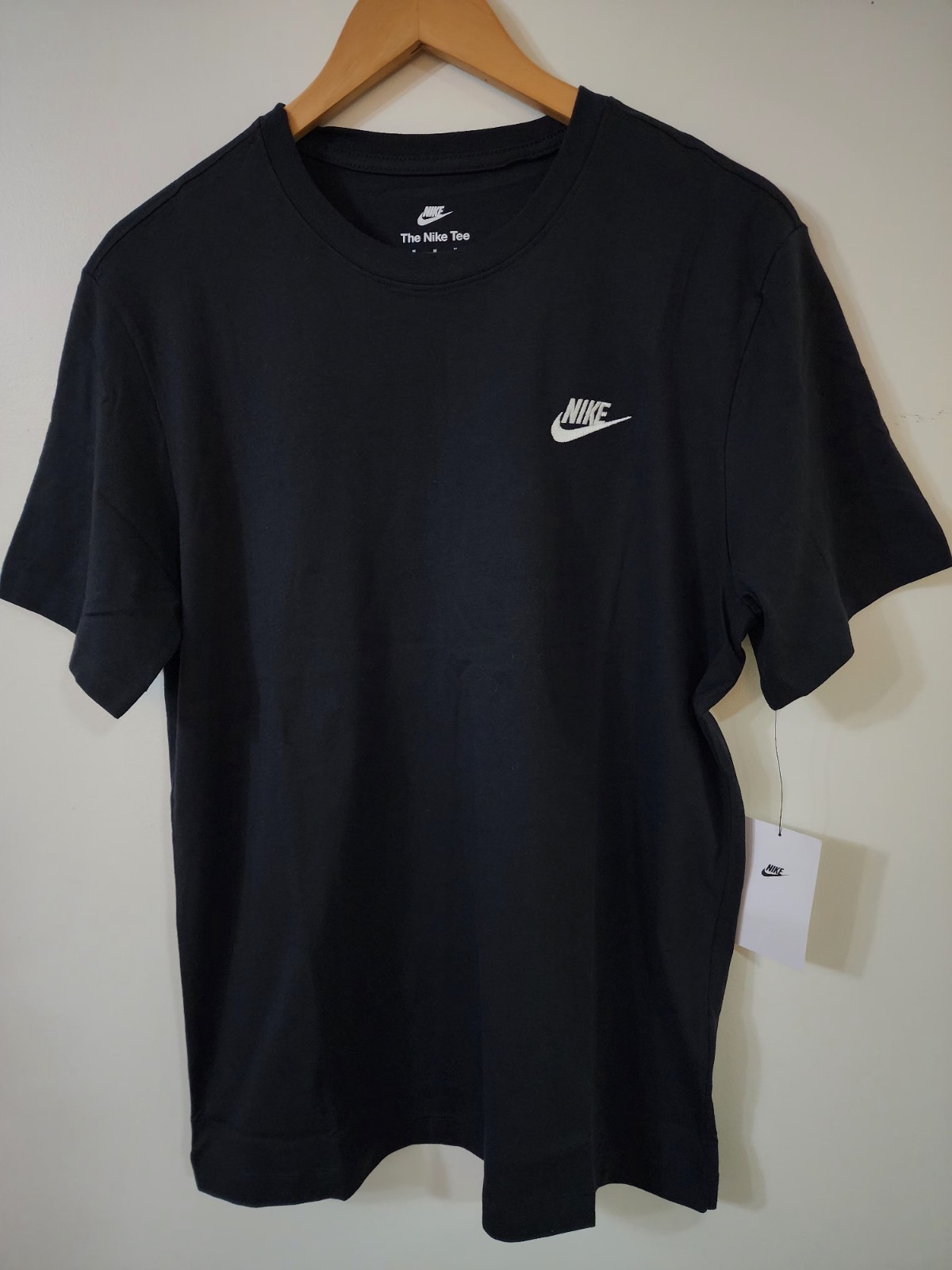 Nike NSW Club Embroidered T-Shirt Size 3XL Men’s Black AR4997 013 Cotton