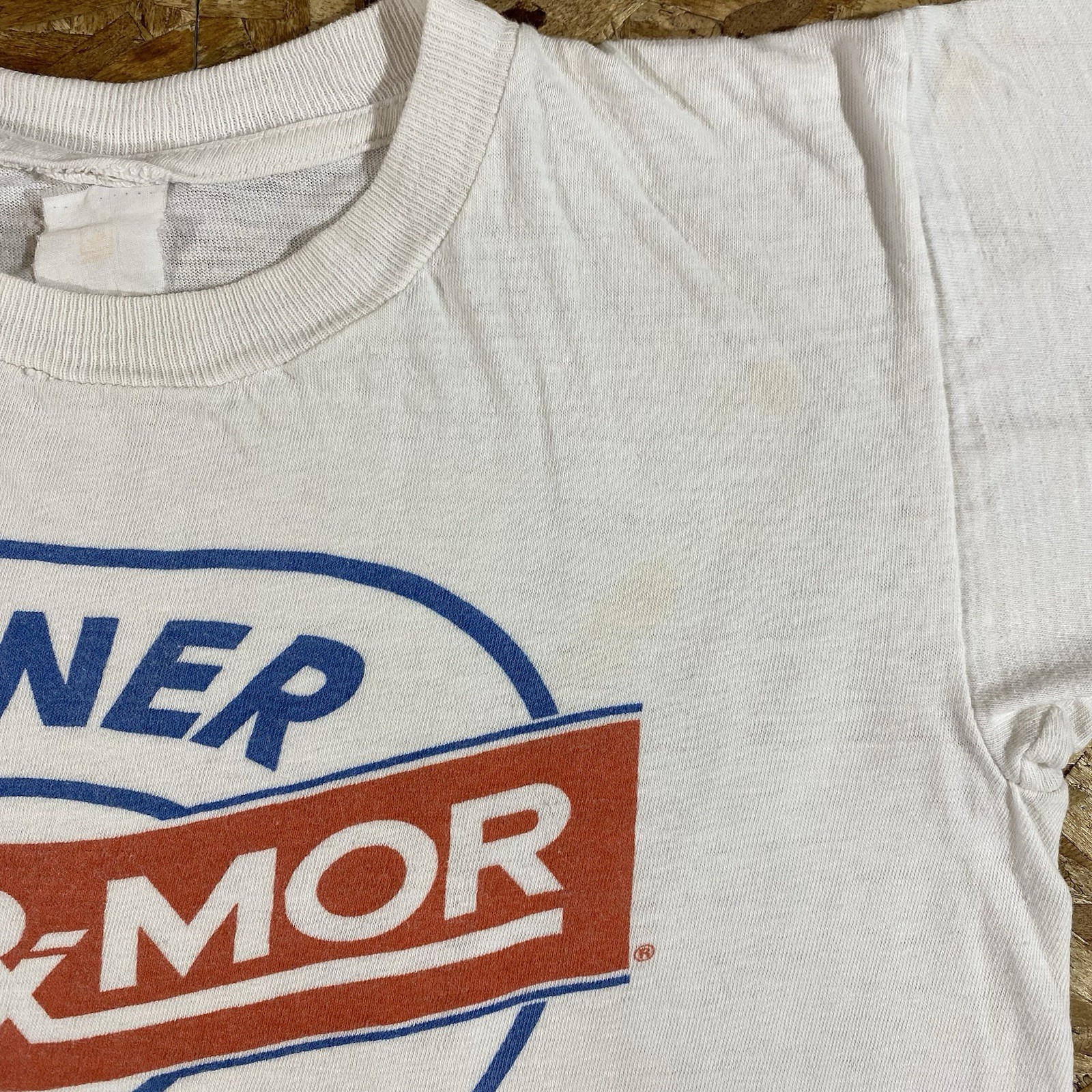 Vintage 80s Power Buyer Pharmor Single Stitch Shirt Shirt Size Small