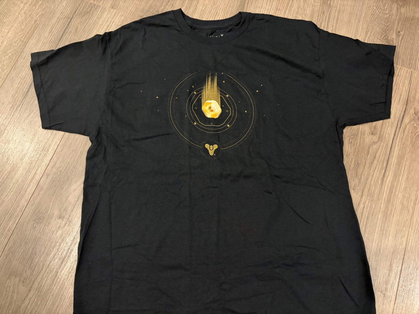 New Destiny Bungie Lootcrate Adult XL Black Graphic Gaming T Shirt
