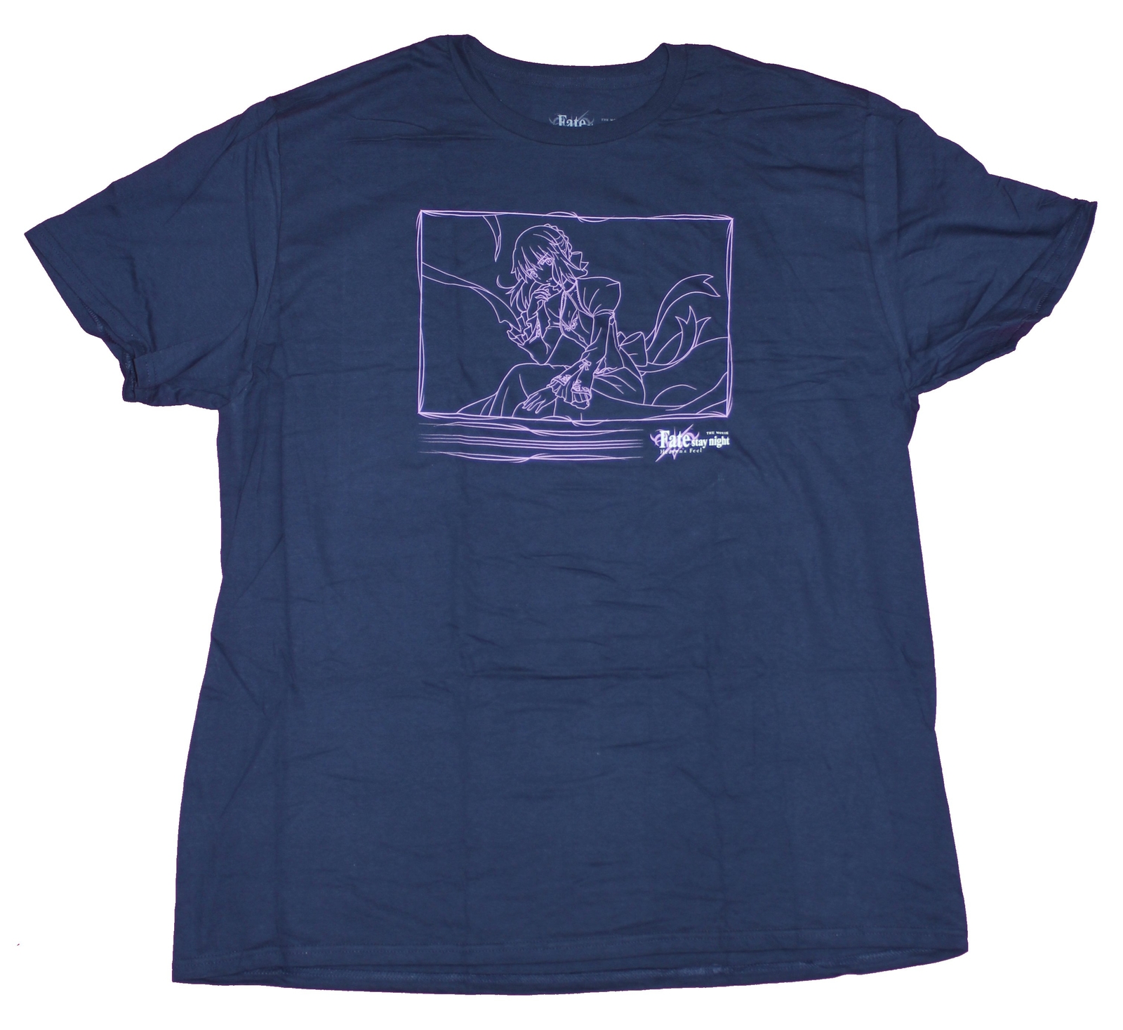Fate Stay Night Adult New T-Shirt- Line Drawn Pic Heaven’s Feel