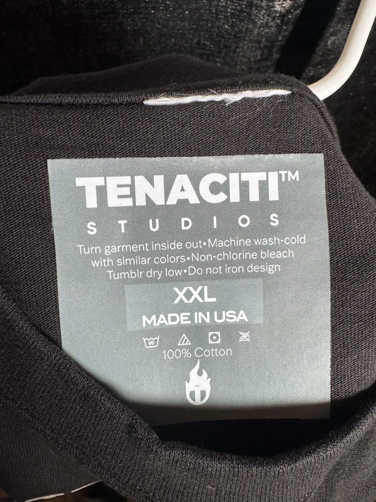 Tenaciti Studios Logo T Shirt – Men’s Size 2XL – New Without Tags