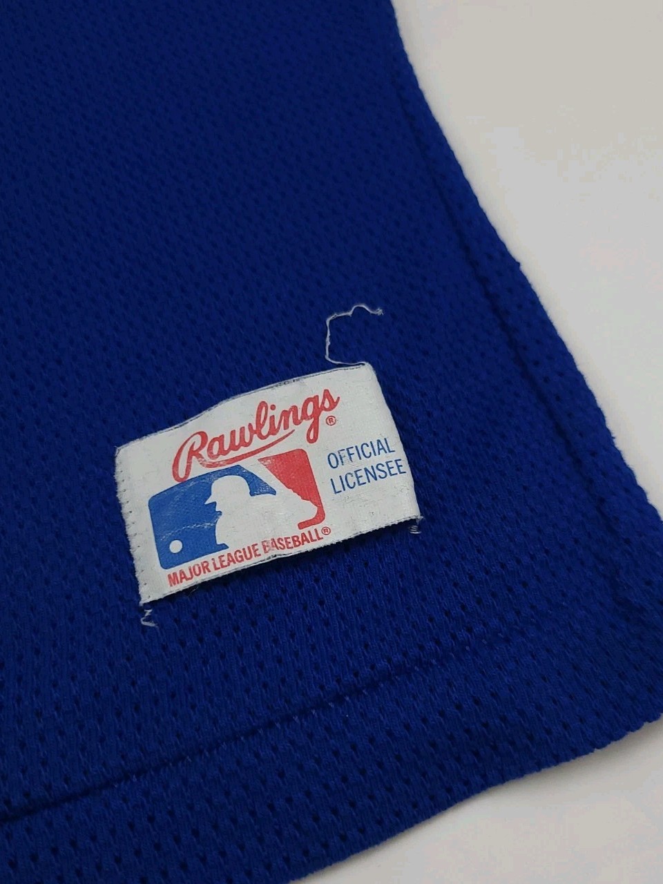 Vintage Chicago Cubs Rawlings Mesh Jersey T Shirt 80s 90s USA Made Mlb FLAW READ
