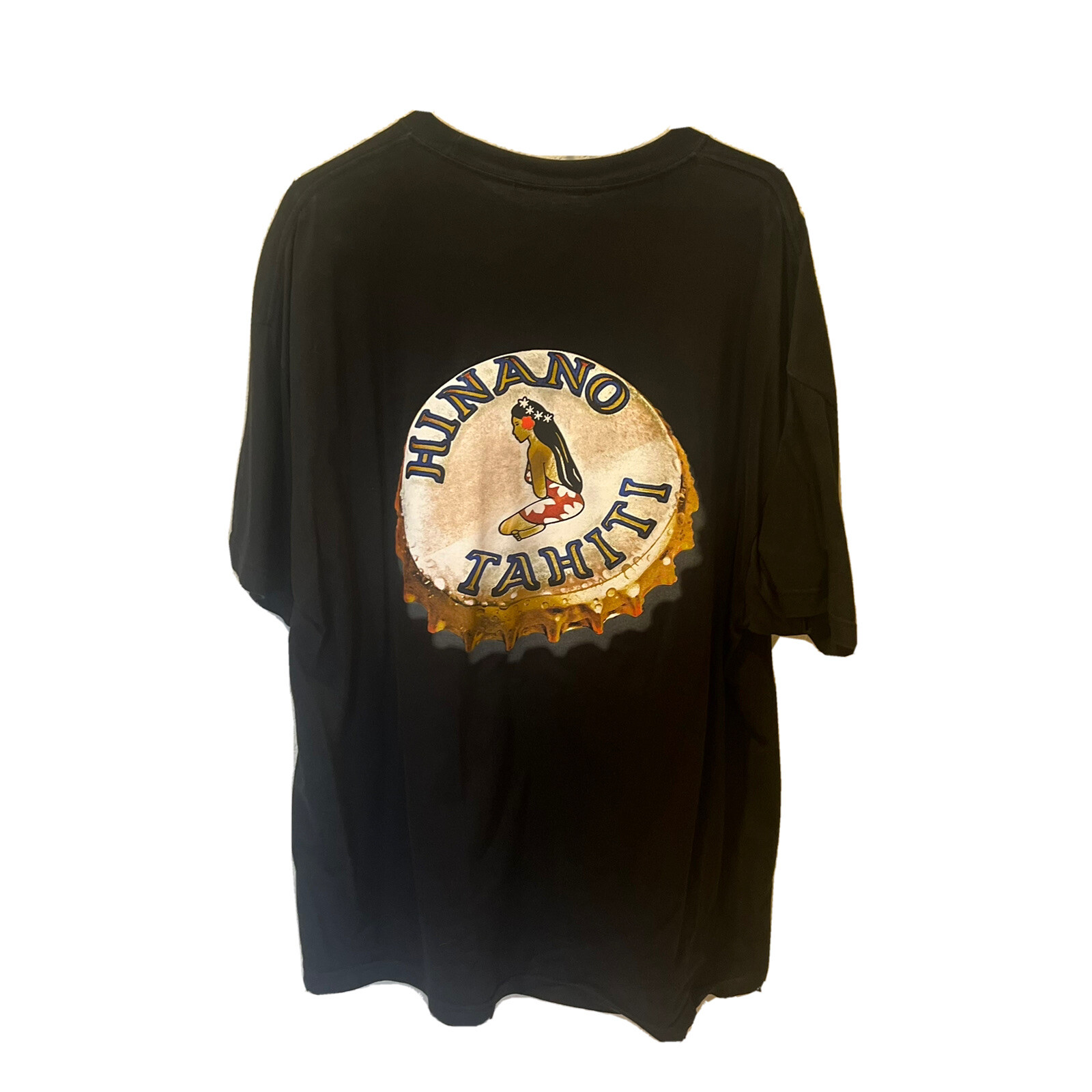 [RARE] Hinano Tahiti Premium Beer Cap Shirt Lager IPA Hawaii Men’s Size Medium