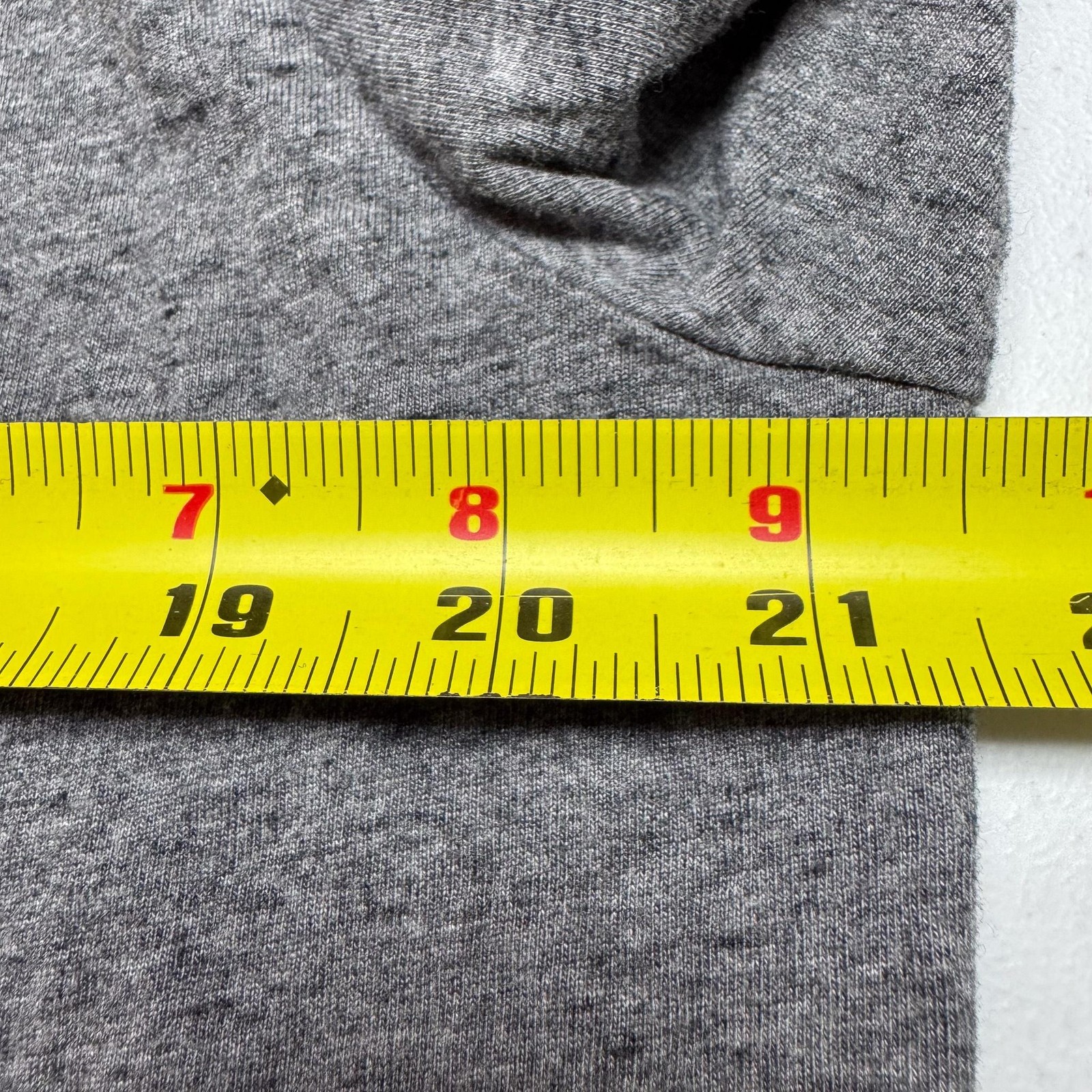 Free Fly Henley Shirt Mens Large Gray Long Sleeve Bamboo Cotton Blend Athletic