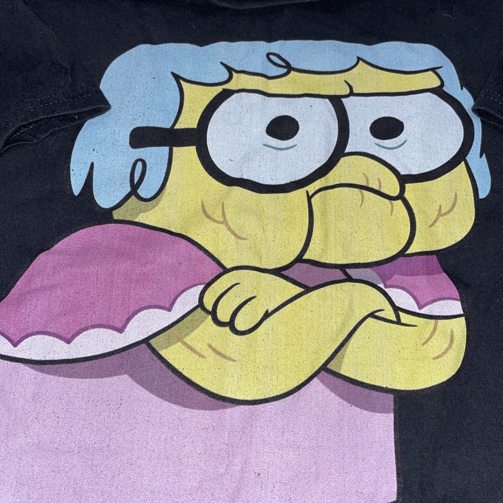 K95 Disney Big City Greens Gramma Alice Mood T-shirt 2 XXL – Black – 100% Cotton