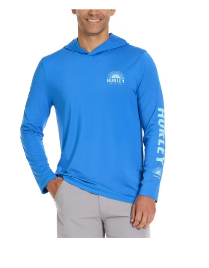 Hurley Men’s Hooded UV Tee- Asst colors/sizes