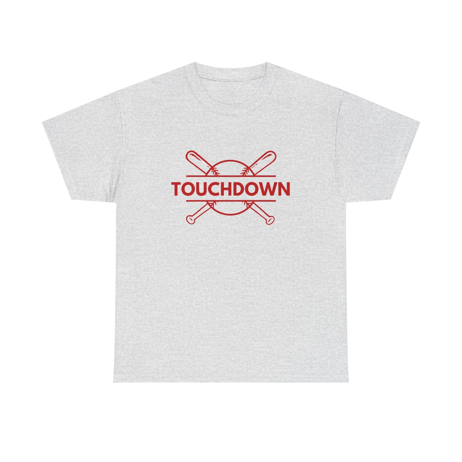 Funny Touchdown Baseball Tee Sports Fan T-Shirt Football Silly Girlfriend Gift
