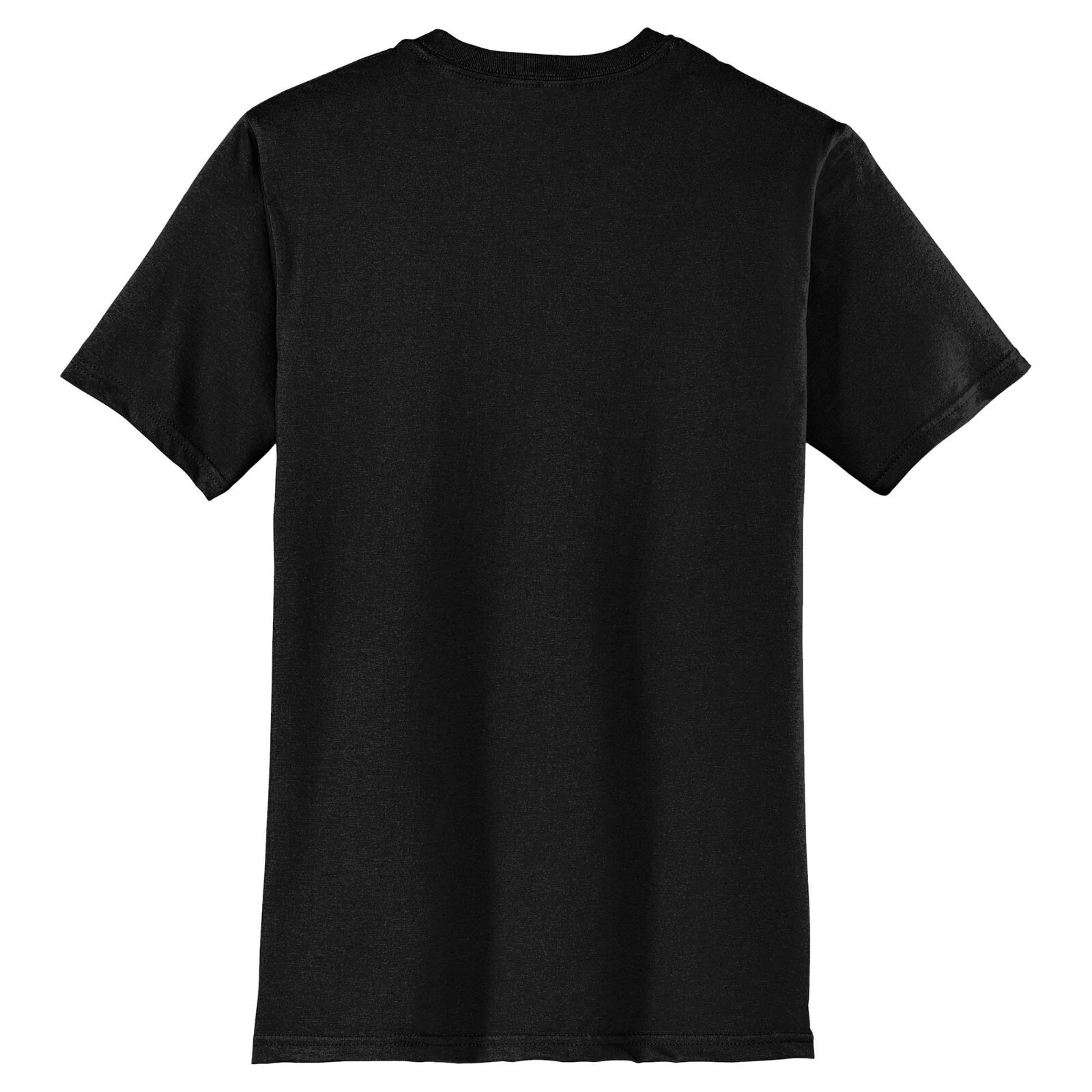 District DT6000 Very Important Plain Tee T Shirt Unisex Slim S M L XL 2XL Black