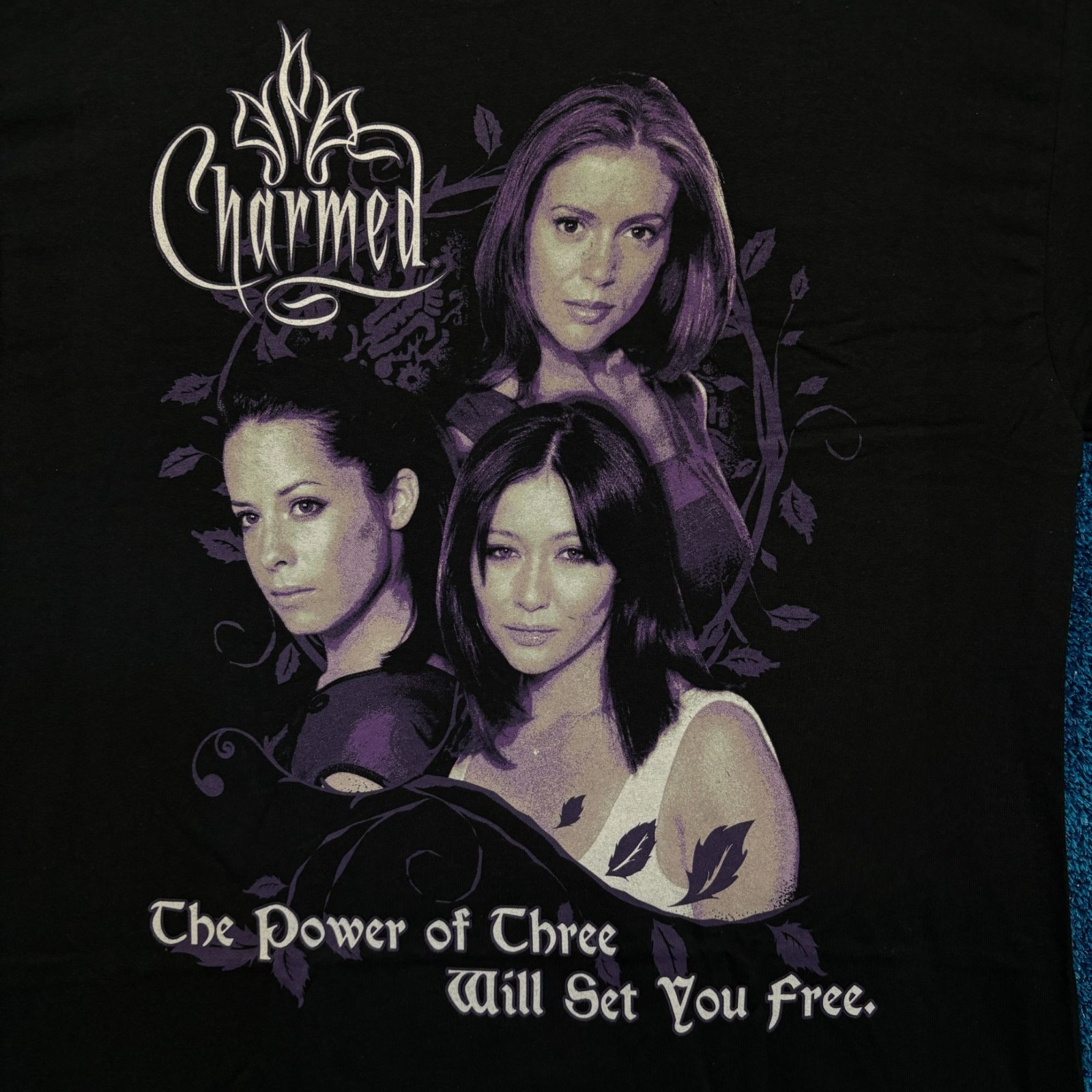 Charmed The Power of Three Will Set You Free Sisters Tee L