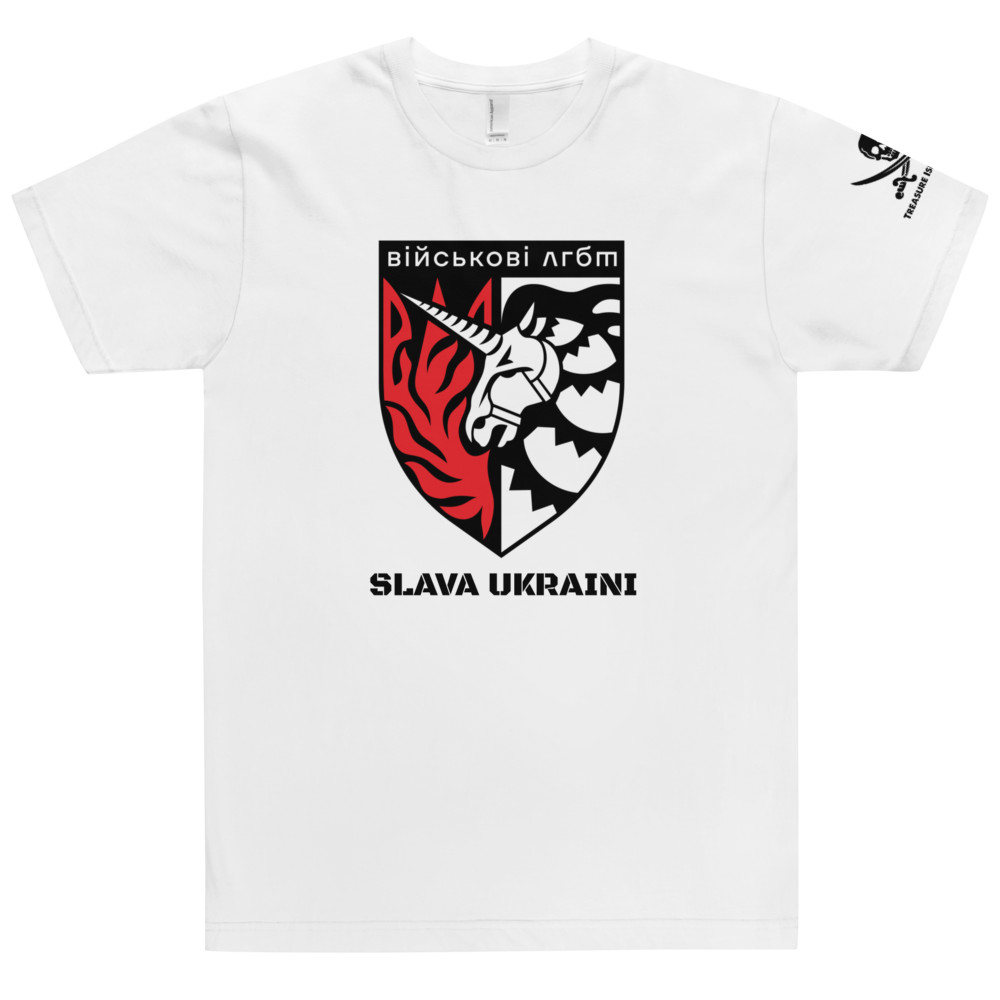 Achilles Brotherhood SLAVA UKRAINI Shield T-Shirt