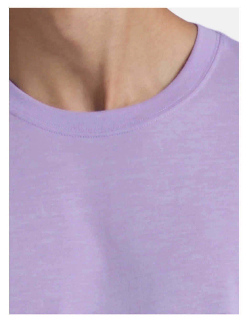 ATHLETIC WORKS Men’s M (38-40) Tri-Blend Tee Short Sleeve • Lovely Purple