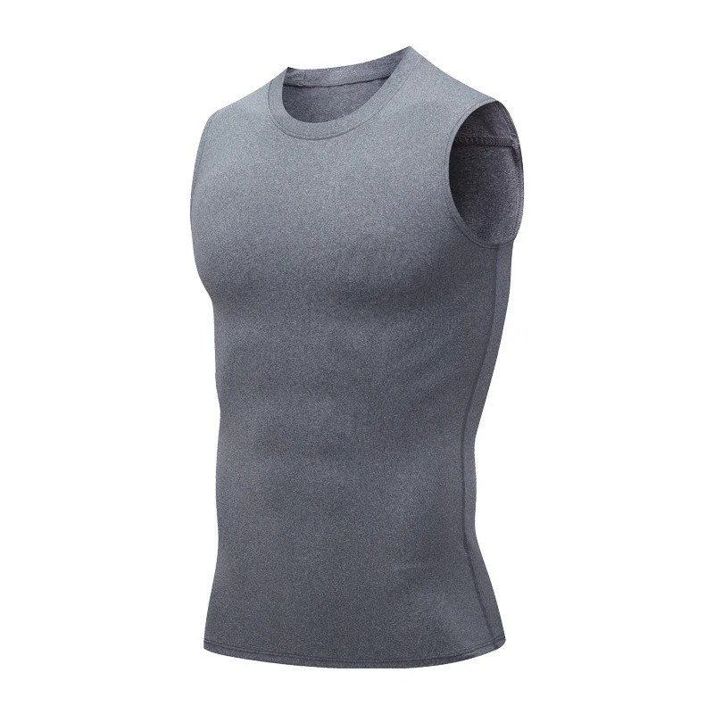 Mans Compression Tank Top Men Gym Shirt Sleeveless Quick Dry Sportswear Male Fit