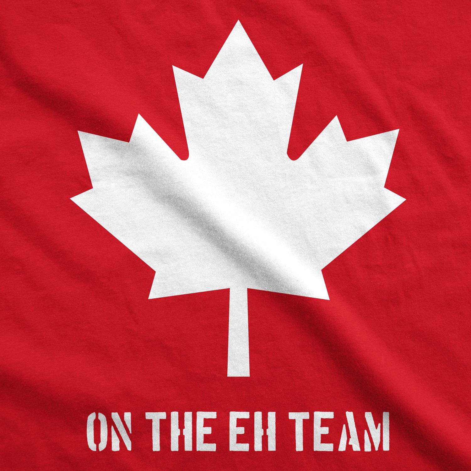 Mens On The Eh Team Canada T Shirt Funny Novelty Sarcasm Canadian Gift Cool