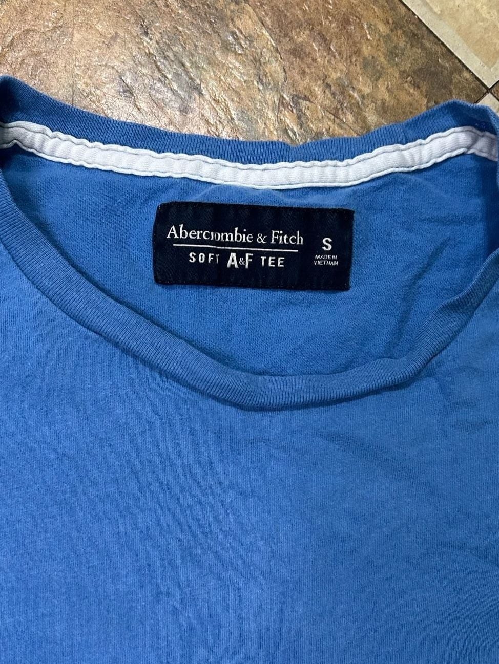 Y2K Abercrombie & Fitch Soft Blue t shirt Size S #y2k #vintage