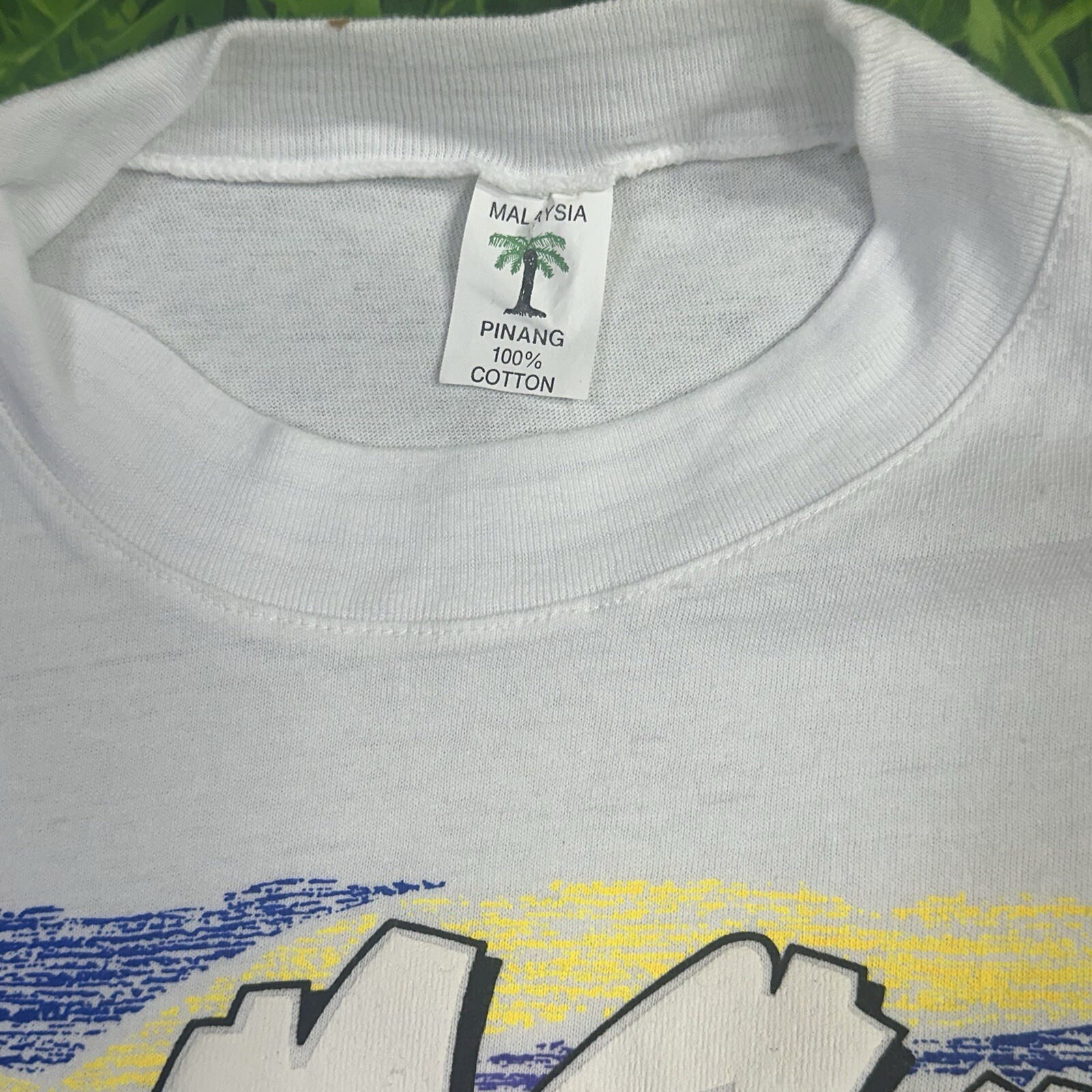 Penang Malaysia Skyscraper Cityscape Colorful Graphic Tee Shirt 100% Cotton