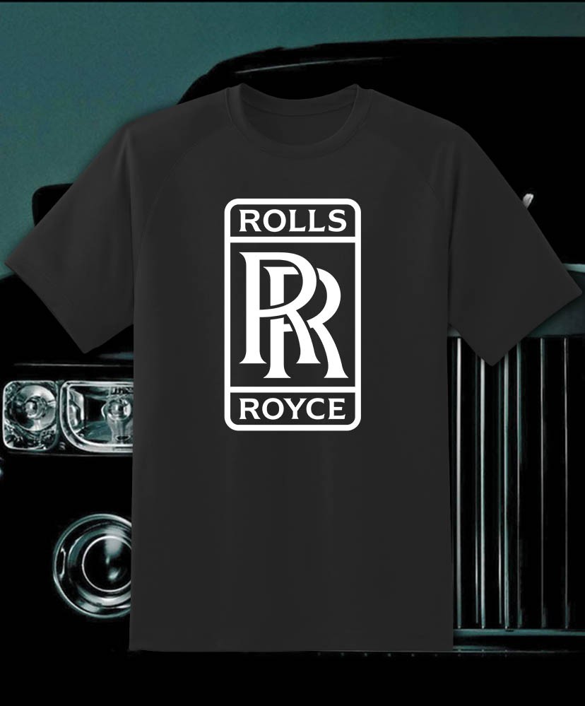 Rolls Royce Automotive Shirt – Adult & Youth sizes up to 6XL Fast Ship!!
