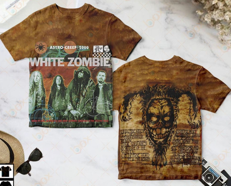 White Zombie Astro-Creep 2000 Album All Over Print 3D T-Shirt TS1119