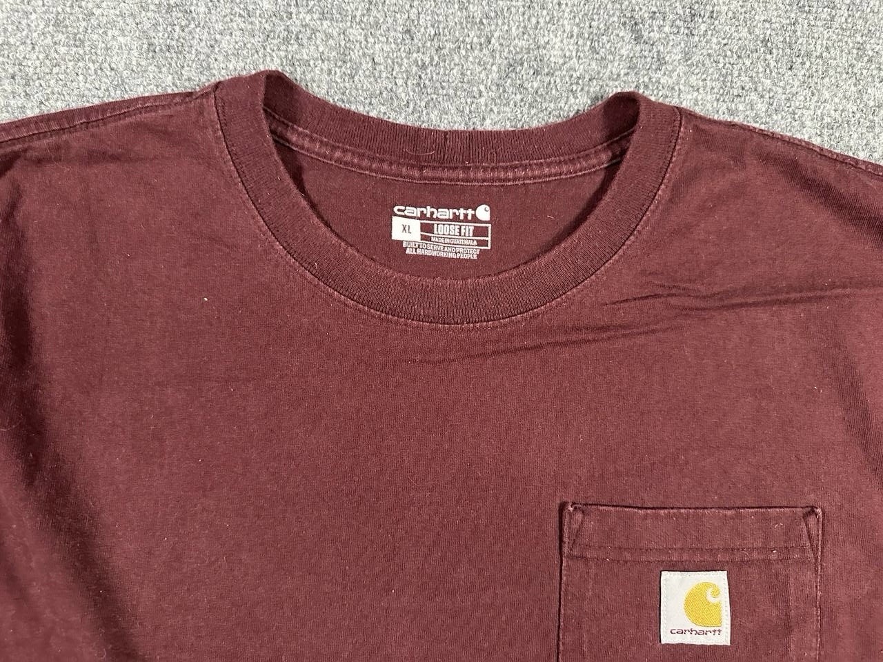 Carhartt Pocket Tee Bundle Lot of 12 Size XL Workwear T Shirts USA Mix