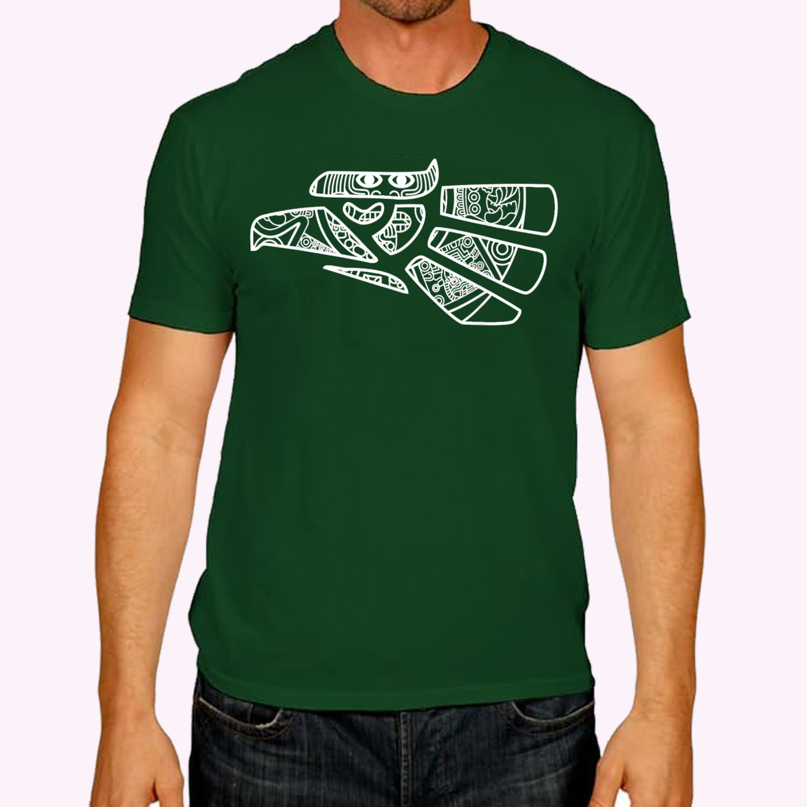 Hecho En Mexico Aztec Calendar Mexican Eagle T-Shirt