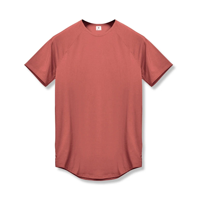 Solid Color Slim Fit Short Sleeve Tee Tops Gym Fitness Bodybuilding Workout Musc