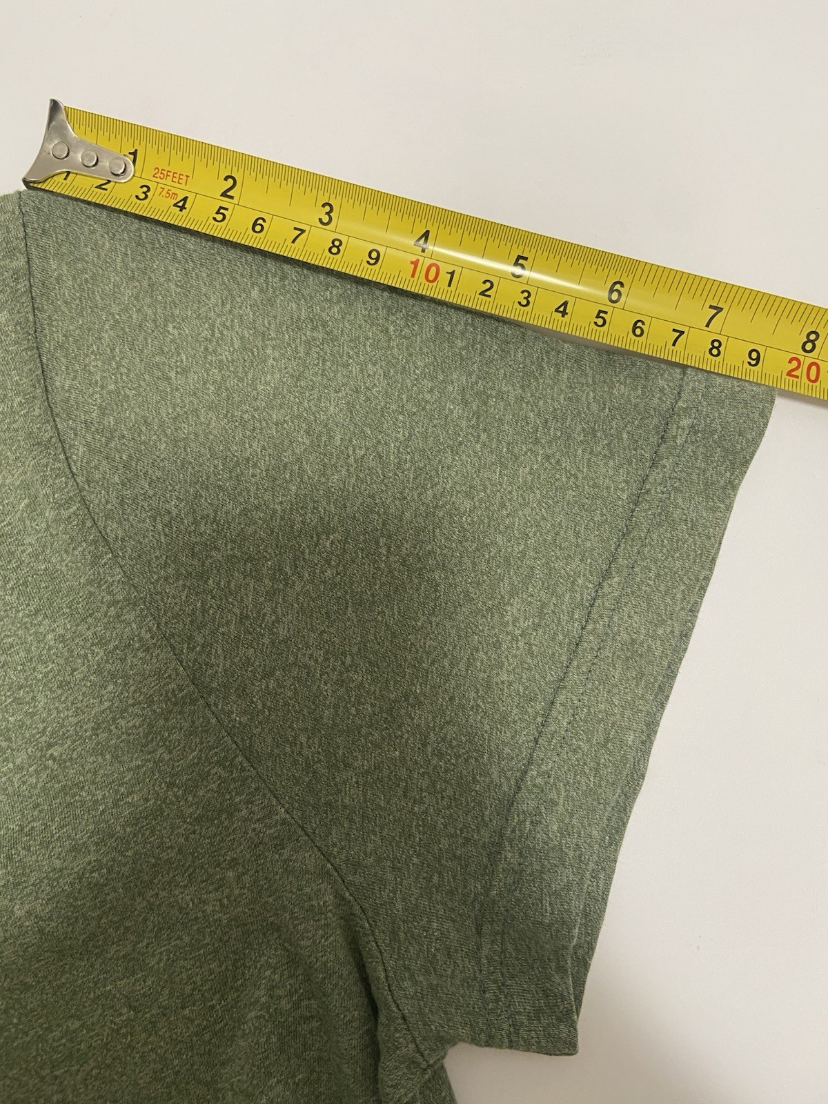 Banana Republic Tech Cotton Moisture Wicking Green Crew Neck T-Shirt Mens M
