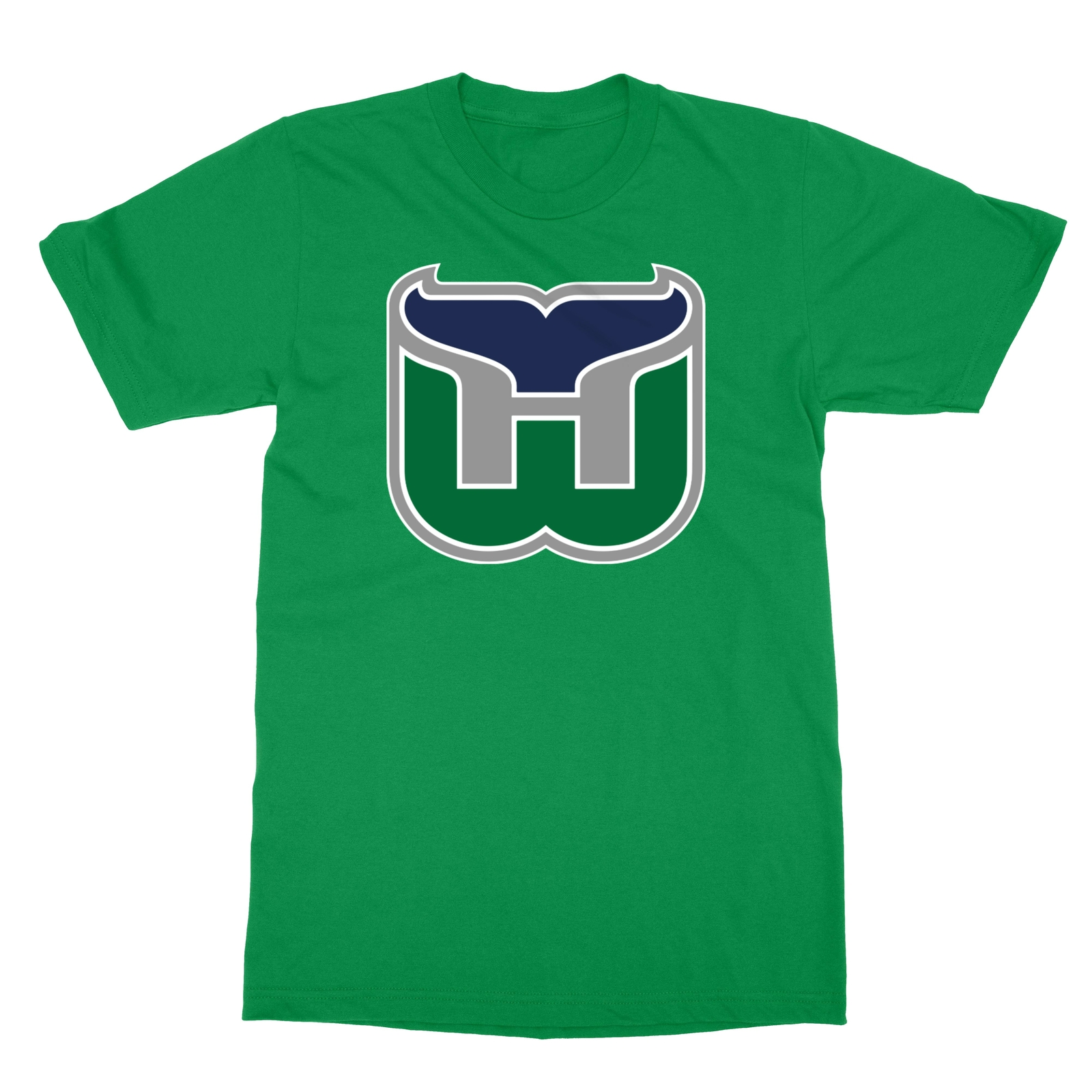 HARTFORD WHALERS DEFUNCT NHL OLD TIME HOCKEY Men’s T-Shirt