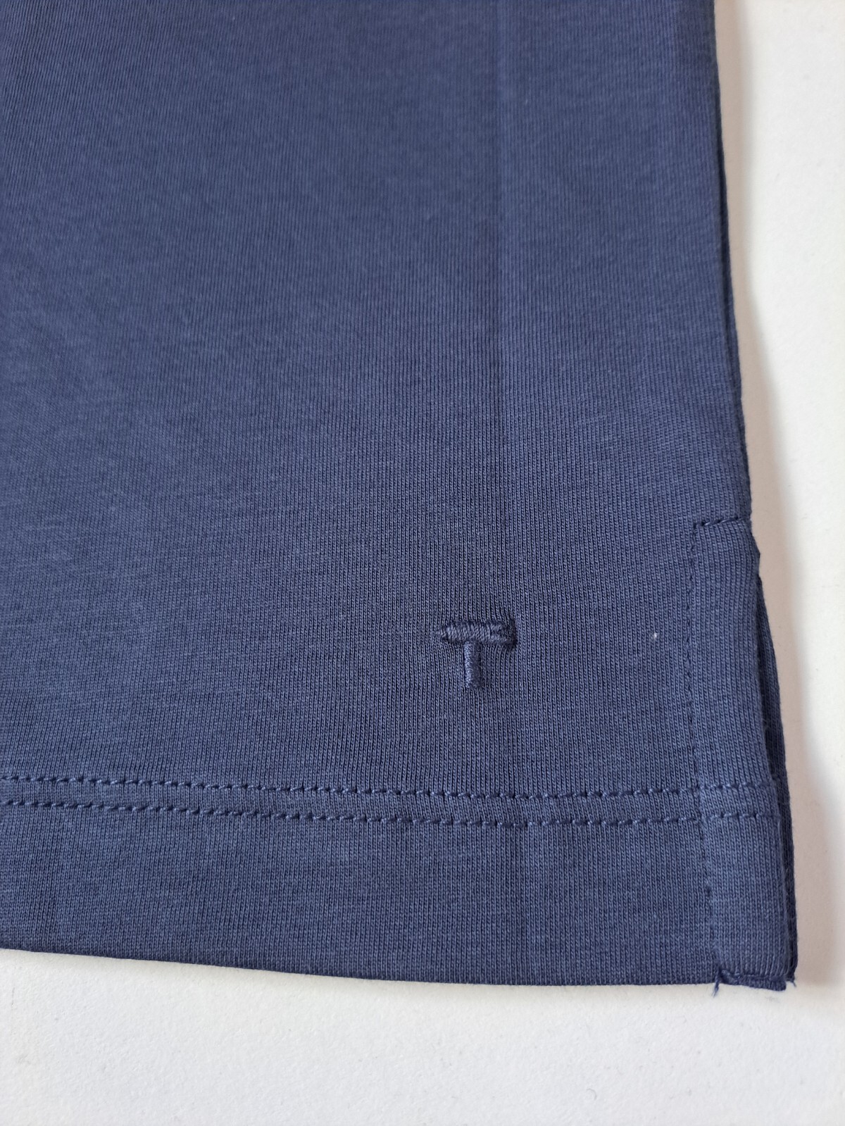 NWT Left Coast Tee Men’s Short Sleeve Pima Cotton Navy Blue T-Shirt Top Size M
