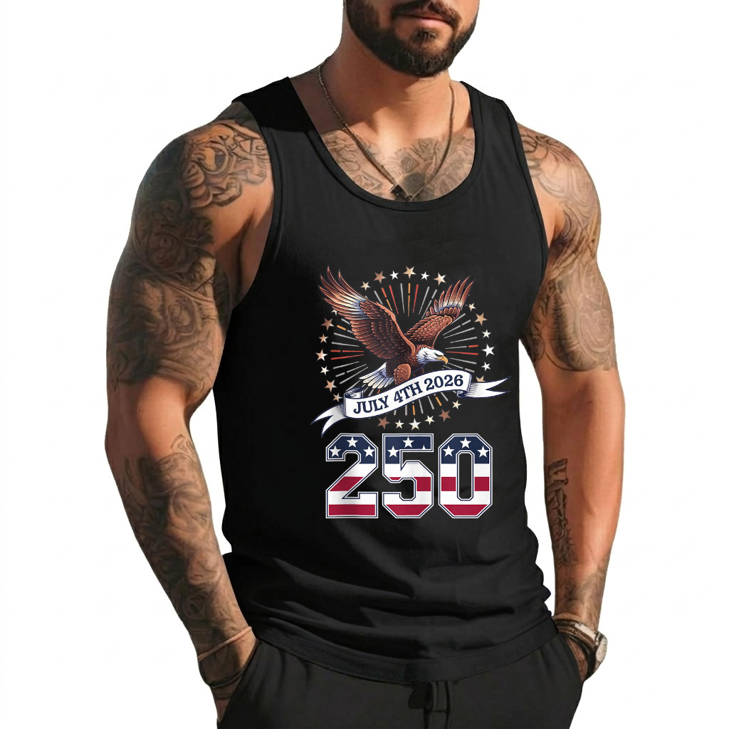 250th Anniversary Patriotic July 4th – USA 1776-2026 Tank Top