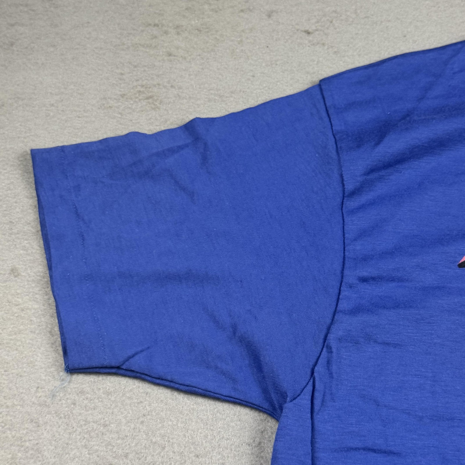 Vintage Skydiving Shirt Mens Large Blue The Legal High Graphic Hanes USA 90s